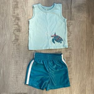 Small Wonders Baby Boy’s Summer Outfit, size 6-9 months